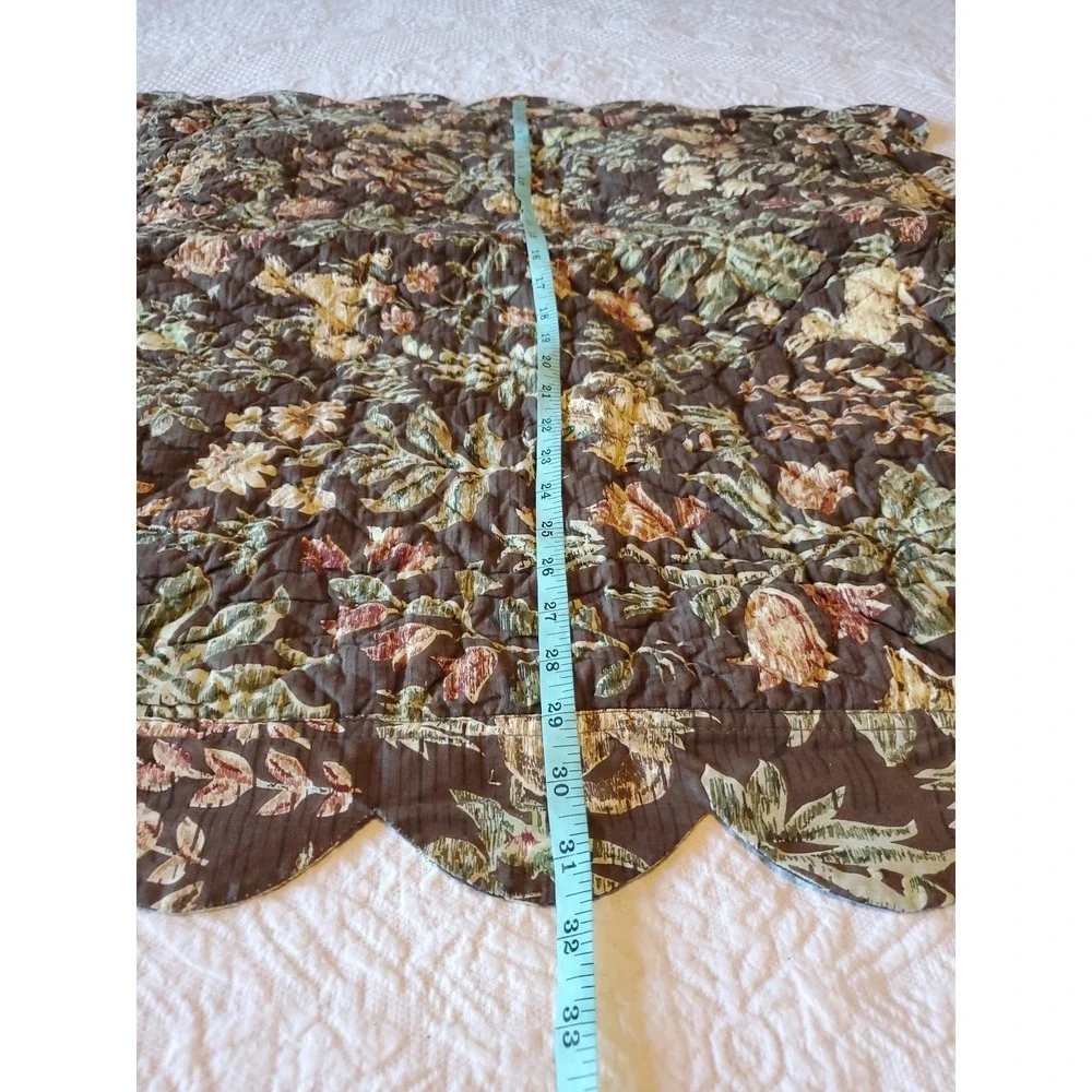 The Camille Collection 3 Euro Shams/pillow‎ covers only -26x26 Quilted Farmhouse
